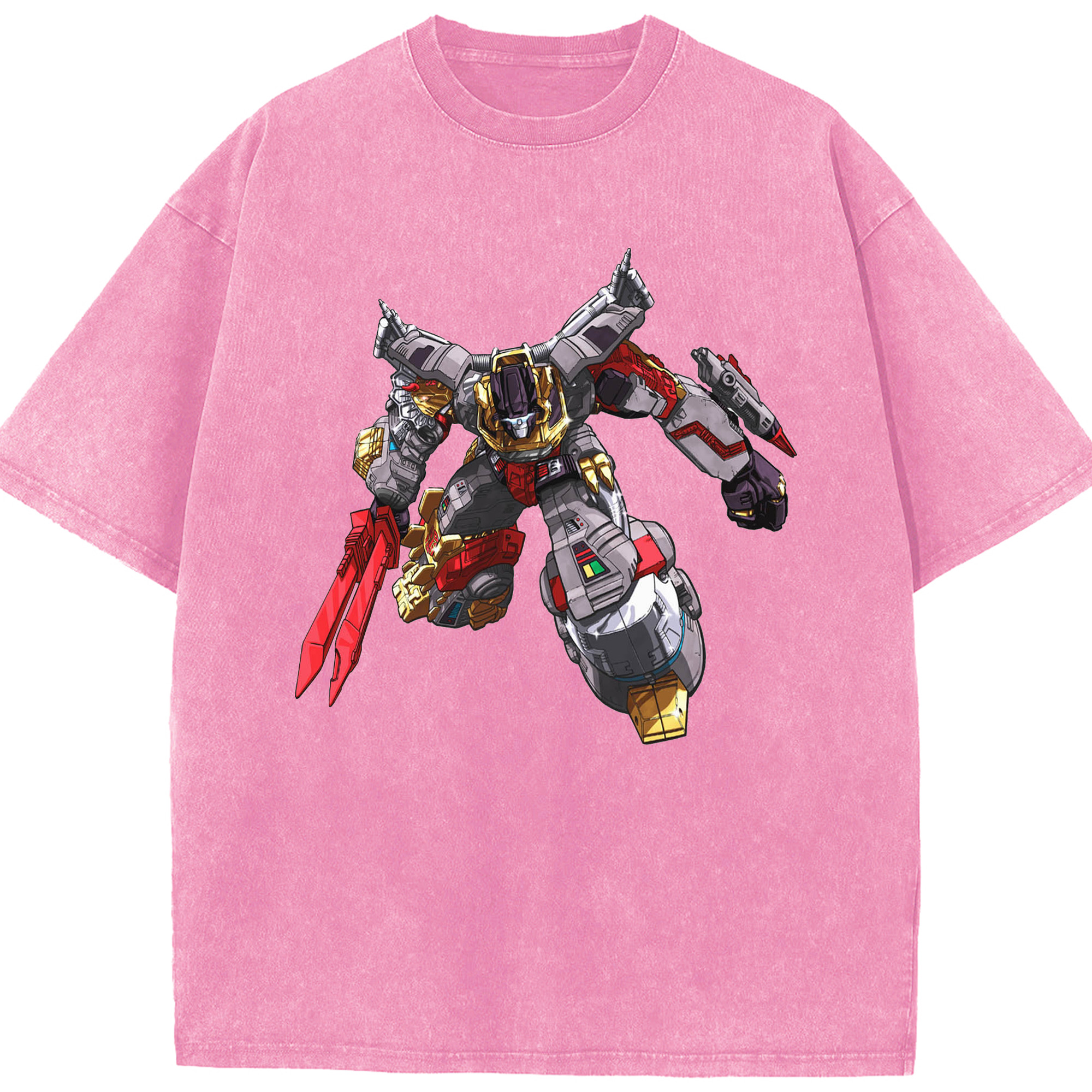 （画像用）  綿100% ヴィンテージ風 半袖Tシャツ（フロントプリント）